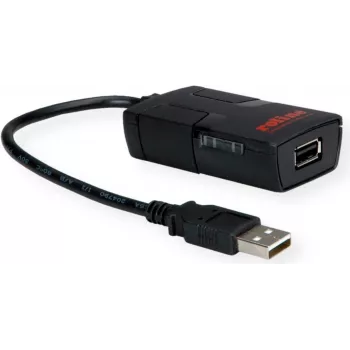 ROLINE USB 2.0 Adapter Type-A Male to Type-A Male Black