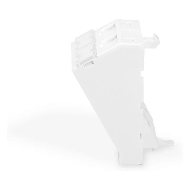 DIGITUS Keystone Faceplate 2-Port 45x45mm Angled White