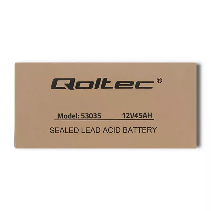 Qoltec 53035 AGM Battery 12V 45Ah 540A