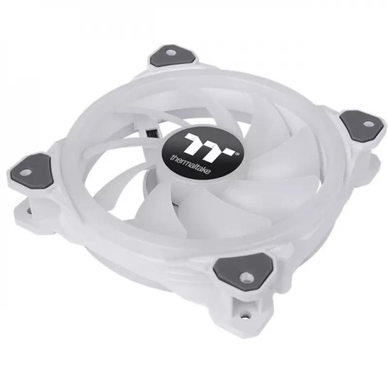 Thermaltake Riing Trio 12 RGB Radiator Fan White TT Premium Edition (3-Pack with Controller)