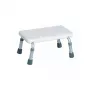 ANTAR Bath Step AT51128 - Non-Slip Shower Step, 100mm Height, White/Grey