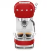 Smeg ECF02RDEU 50's Style Manual Espresso Machine 1.1 L Red