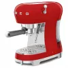 Smeg ECF02RDEU 50's Style Manual Espresso Machine 1.1 L Red
