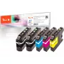 Peach Multi Pack Plus - 5-Pack - Black, Yellow, Cyan, Magenta - Compatible Ink Cartridge (Alternative for: Brother LC-223BK, Brother LC-223M, Brother LC-223C, Brother LC-223Y)