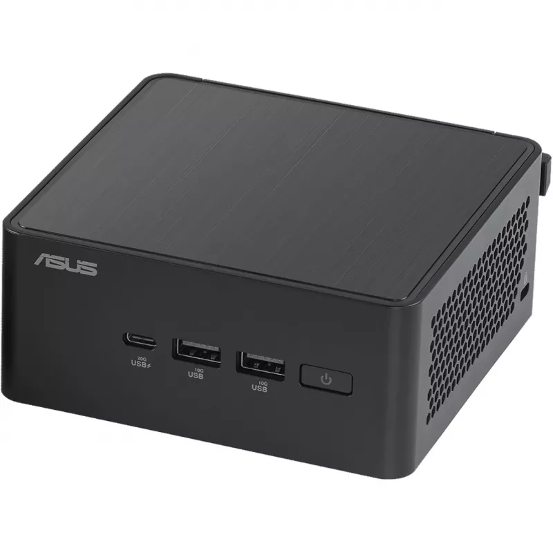 ASUS NUC 14 Pro RNUC14RVHI300003I Mini PC Barebone, Intel Core 3 100U, 2x DDR5 SODIMM, 2x M.2 PCIe Gen4, Wi-Fi 6E, Bluetooth 5.3, 2.5GbE, 2x HDMI 2.1, 2x Thunderbolt 4, Black