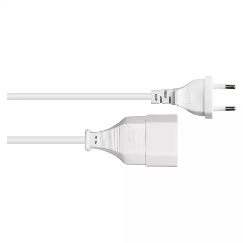 Good Connections Euro Extension Cable White 5m
