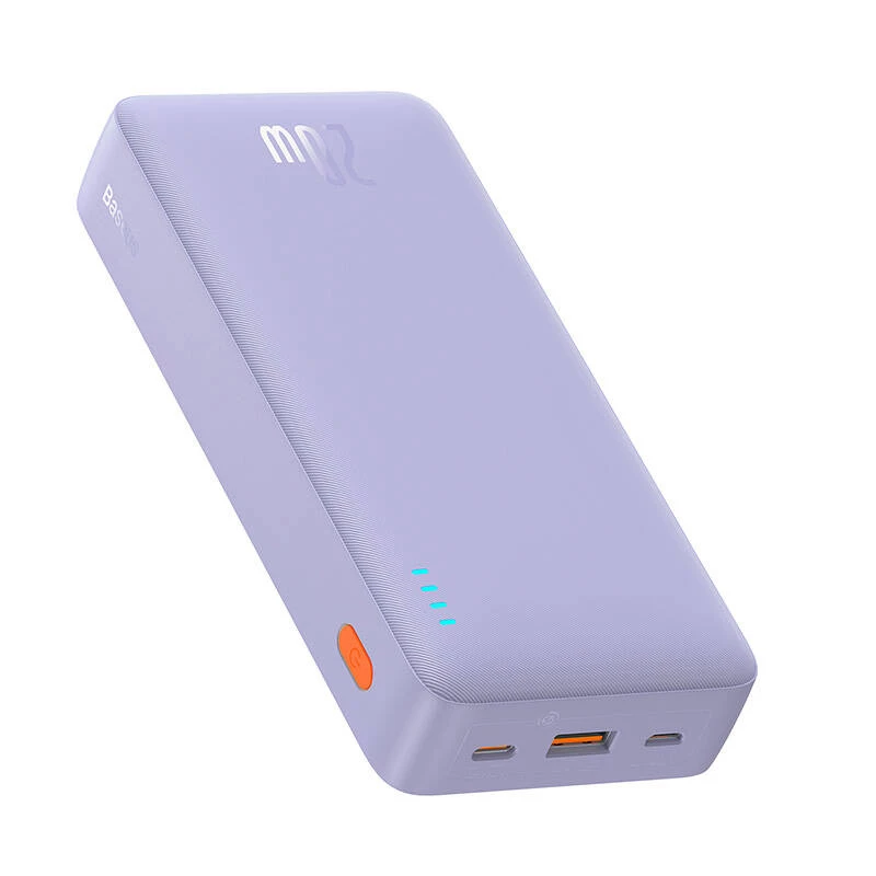 Baseus Airpow - 20,000 mAh 20W Power Bank (Purple)