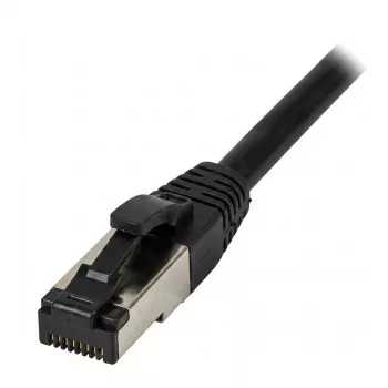 Synergy21 Patch Cable RJ45, CAT8.1 2000MHz, 5m, Black, S/FTP, TPE/LSZH (SuperFlex), AWG26