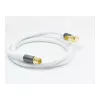 Good Connections SmartFLEX SAT Antenna Cable, IEC/Coax Angled Male to Female, Gold-Plated, Quadruple Shielded, 120 dB, White, 2 m (GC-M2063)