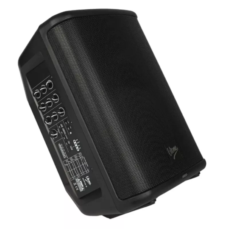 V-TONE ALPHA 8 Active Battery Column PA System with Built-in Mixer, 300W RMS, 8 inch Woofer, Bluetooth, USB/SD, Reverb
