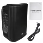 V-TONE ALPHA 8 Active Battery Column PA System with Built-in Mixer, 300W RMS, 8 inch Woofer, Bluetooth, USB/SD, Reverb