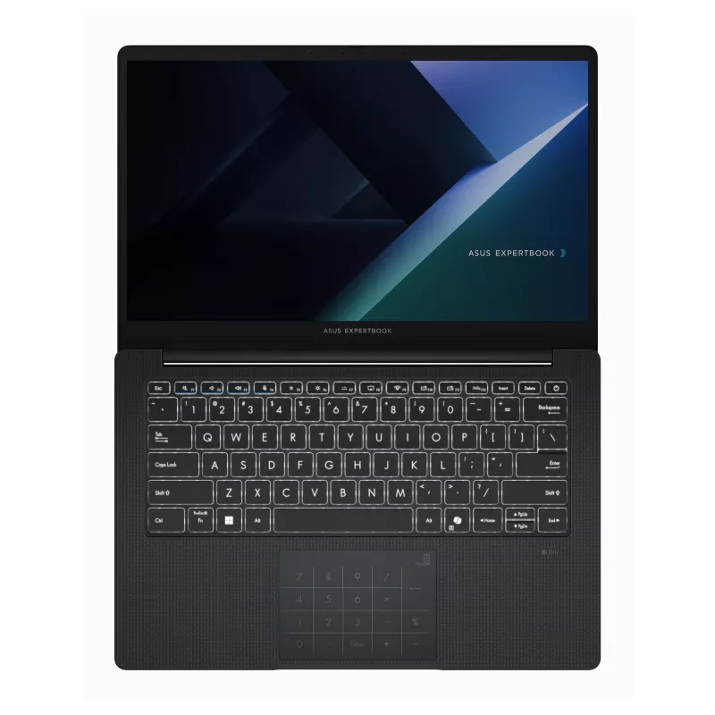 ASUS ExpertBook BM1 BM1403CDA-S61825X Laptop, 14 inch Full HD IPS, AMD Ryzen 5 150, 16GB DDR5, 512GB SSD, Windows 11 Pro, German QWERTZ keyboard