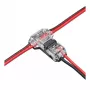 Synergy 21 LED FLEX Strip Additional Easy Connect T Shape Connector for 2 Line Clear