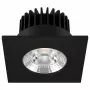 Synergy 21 LED Recessed Ceiling Spotlight Helios Black - Square - Neutral White