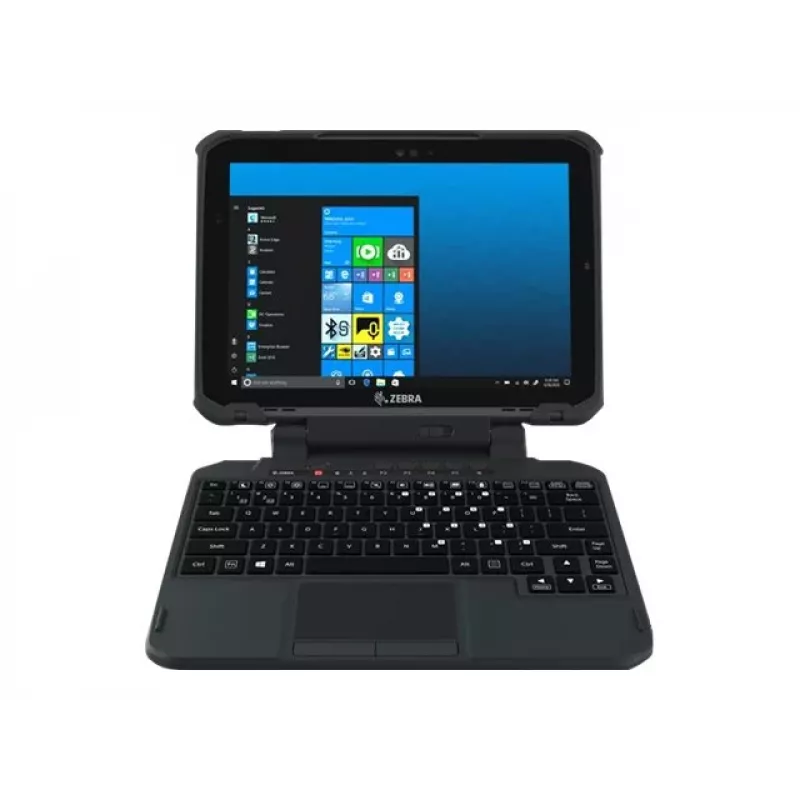 Zebra 2-in-1 Keyboard with Touchpad and Retractable Handle - Backlit - QWERTY US - for Zebra ET80, ET85
