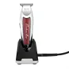 Wahl Professional Detailer LI Cordless Hair Trimmer, Red/Silver, Lithium-Ion