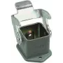 HARTING Han® 3 A Surface Mount Housing, Die-cast Aluminium, Dust Grey, Single Lever Locking, M20 Cable Entry, IP65/IP67