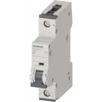 Siemens 5SY41026 SENTRON Miniature Circuit Breaker 2A 1P C-Characteristic 6kA