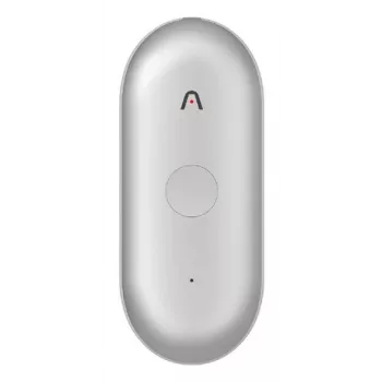 PLAUD NotePin S Silver AI Voice Recorder, 64 GB, 300 mAh, USB-C, Silver
