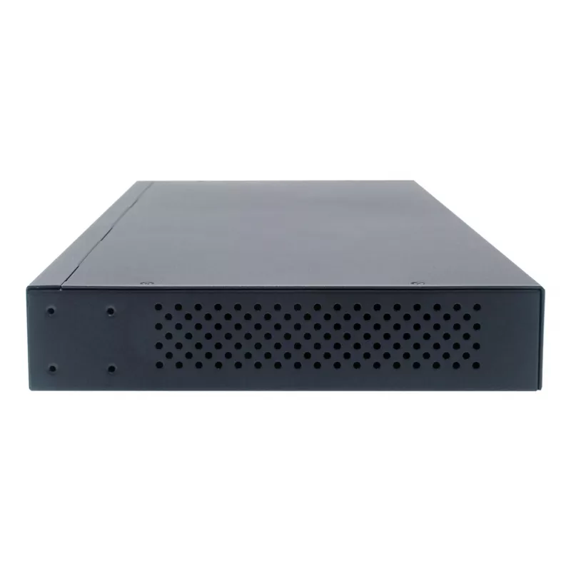 LevelOne 12-Port L3 Managed 10-Gigabit Switch, 8 x 1G/2.5G/5G/10G RJ45, 4 x 1G/2.5G/10G SFP+ Uplinks, 240Gbps Non-Blocking Fabric, 19-Inch Rackmount