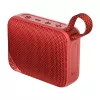 QCY SP2 Portable Bluetooth Speaker (Red) - IP67 Waterproof, RGB Lighting, TWS Stereo
