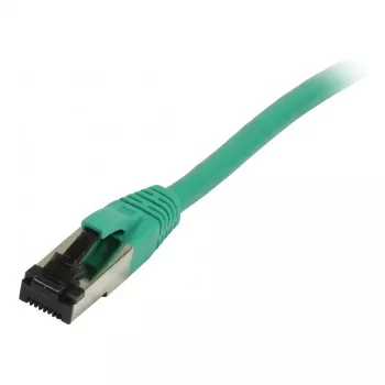 Synergy21 Patch Cable RJ45, CAT8.1 2000MHz, 7.5m, Green, S/FTP, TPE/LSZH SuperFlex, AWG26
