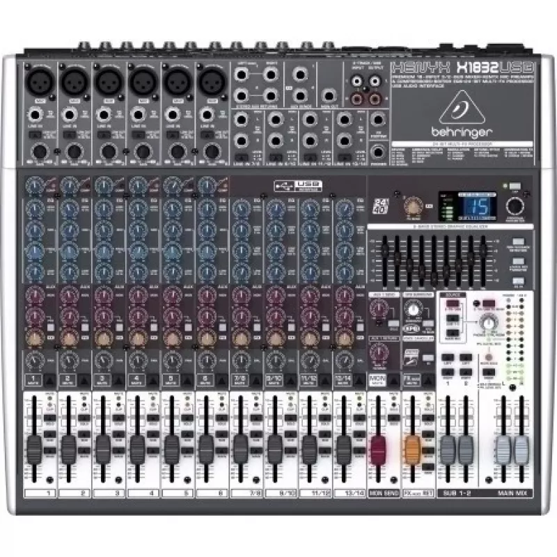 Behringer X1832USB Audio Mixer 18 Channels