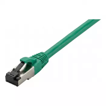 Synergy21 RJ45 Patch Cable CAT8.1 2000MHz 10m Green S/FTP TPE/LSZH AWG26