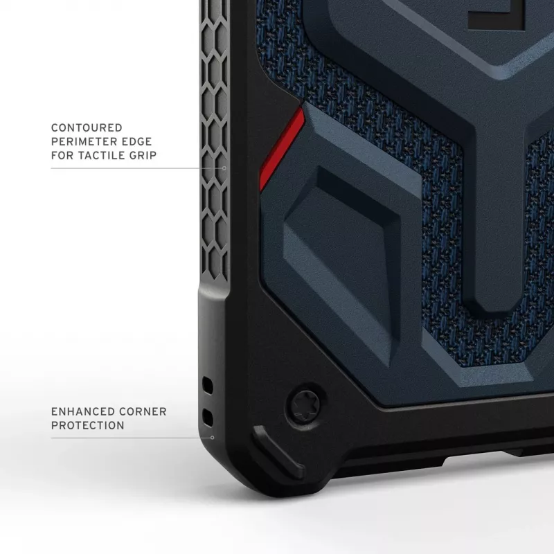 URBAN ARMOR GEAR UAG Monarch Pro Case with Magnetic Module for Samsung Galaxy S26 Ultra (Kevlar Mallard Blue)