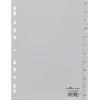 DURABLE Monthly Index A4 January-December Portrait 12-Tab Polypropylene Grey (6514-10)
