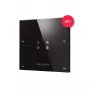 Grenton Smart Panel 4 Touch Fields OLED Display Wi-Fi Black Glass Front