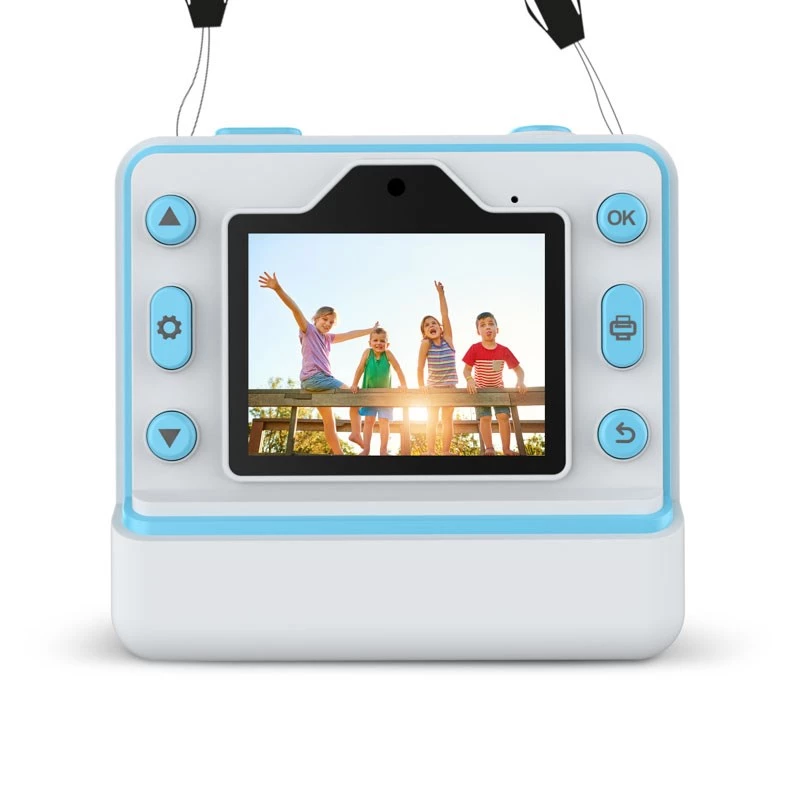 XBLITZ FLASH BLUE Instant Camera with Thermal Printer for Children