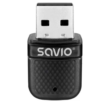 SAVIO BT-070 USB 2.0 Bluetooth 4.0 Adapter Black
