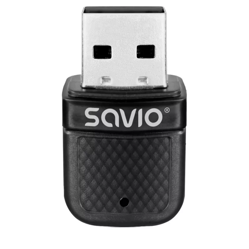 SAVIO BT-070 USB 2.0 Bluetooth 4.0 Adapter Black