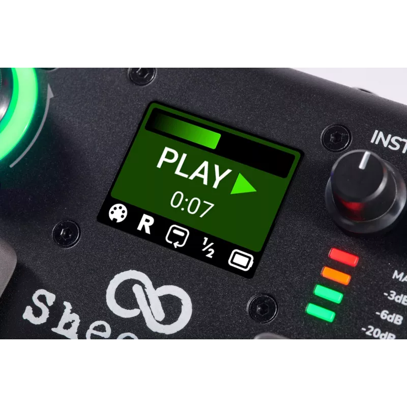Sheeran Looper+ by HeadRush - Looper and Vocal Processor with 2 Stereo Loop Tracks, 4 Hours Recording, 128 Memories, Vocal Effects, 32-bit Float Audio