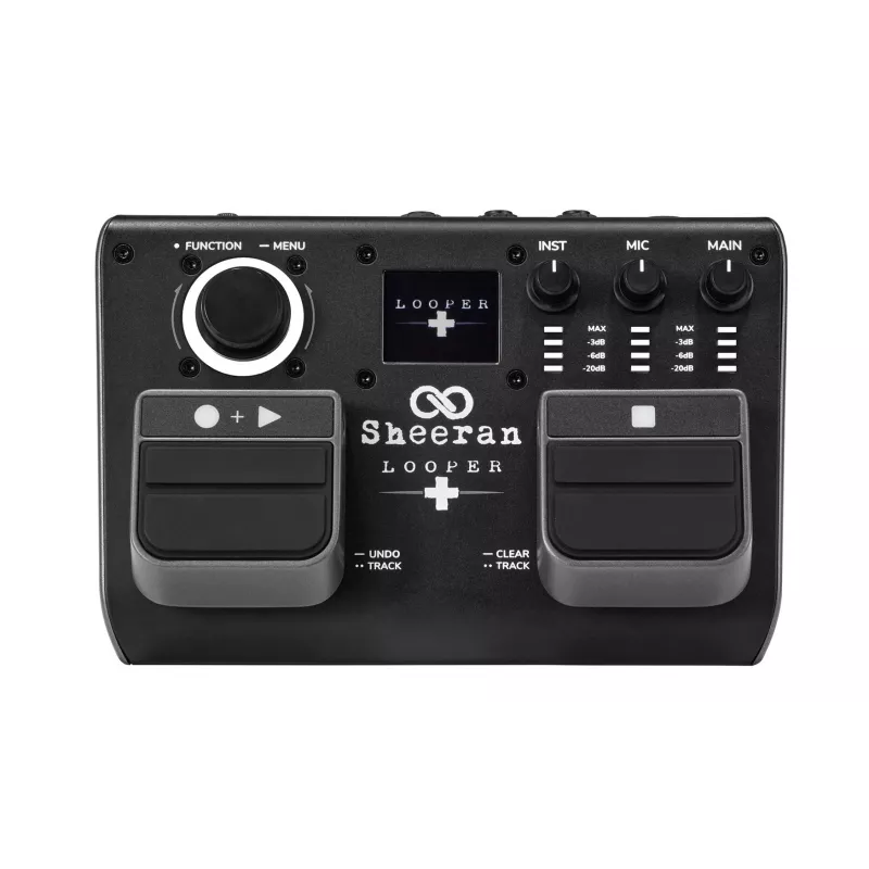 Sheeran Looper+ by HeadRush - Looper and Vocal Processor with 2 Stereo Loop Tracks, 4 Hours Recording, 128 Memories, Vocal Effects, 32-bit Float Audio