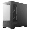 DeepCool CG380U Mid-Tower Case, Tempered Glass, 3x 120mm ARGB Fans, Black