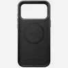 NOMAD Modern Leather Case for iPhone 17 Pro Max, Horween Leather, Rustic Brown, MagSafe Compatible