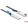 Delock Twinax SFP28 to SFP28 Direct Attach Cable 25 Gbps 2 m