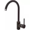 Deante Granite Sink with Mixer Tap 1-Bowl Sink with Drainer Graphite Chrome Zorba