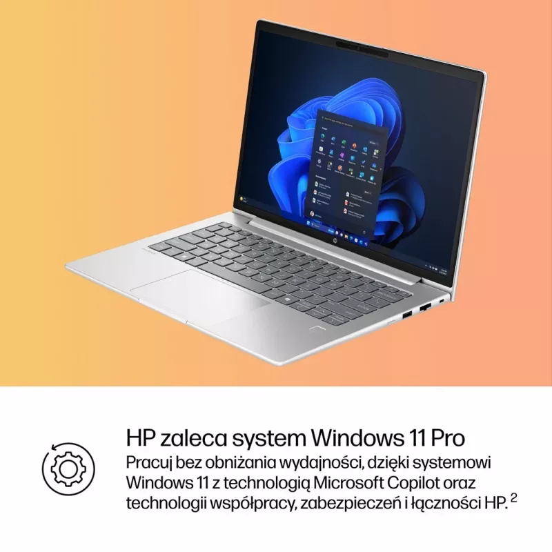 HP ProBook 4 G1i 14 inch Ultra 7 255U 16GB DDR5 512GB SSD WUXGA Windows 11 Pro Silver 3Y OnSite