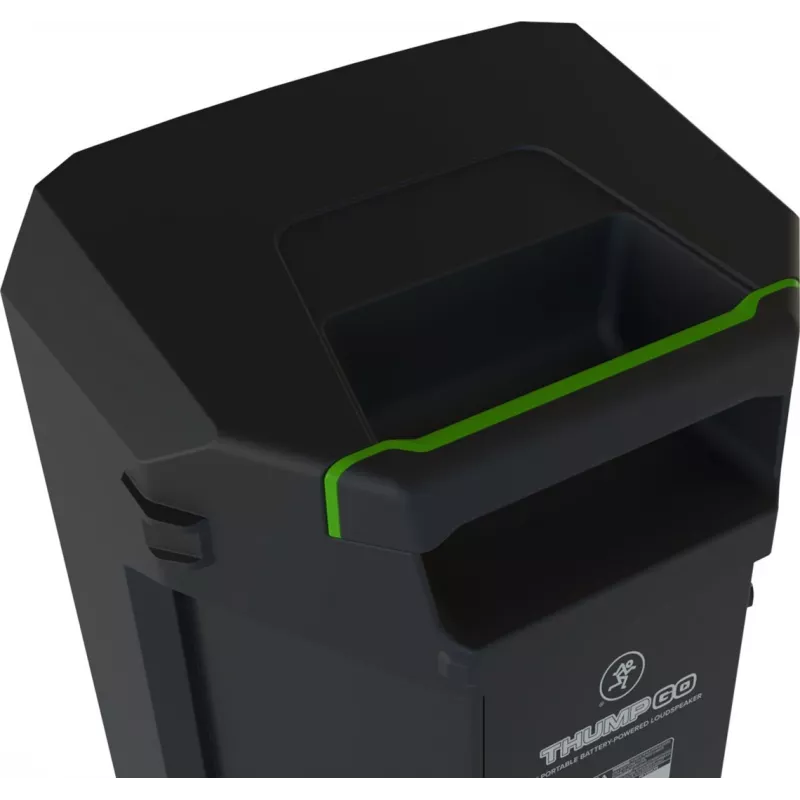 Mackie Thump GO - 8 inch Portable Battery-Powered Loudspeaker, 200W, Bluetooth 5.0, Black