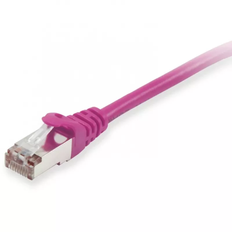 Equip Cat.6 S/FTP Patch Cable RJ-45 (M) to RJ-45 (M) 0.5m Violet LSZH