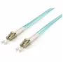 Equip LC-LC Fiber Optic Patch Cable 30m Multimode Duplex OM3 Turquoise LSZH