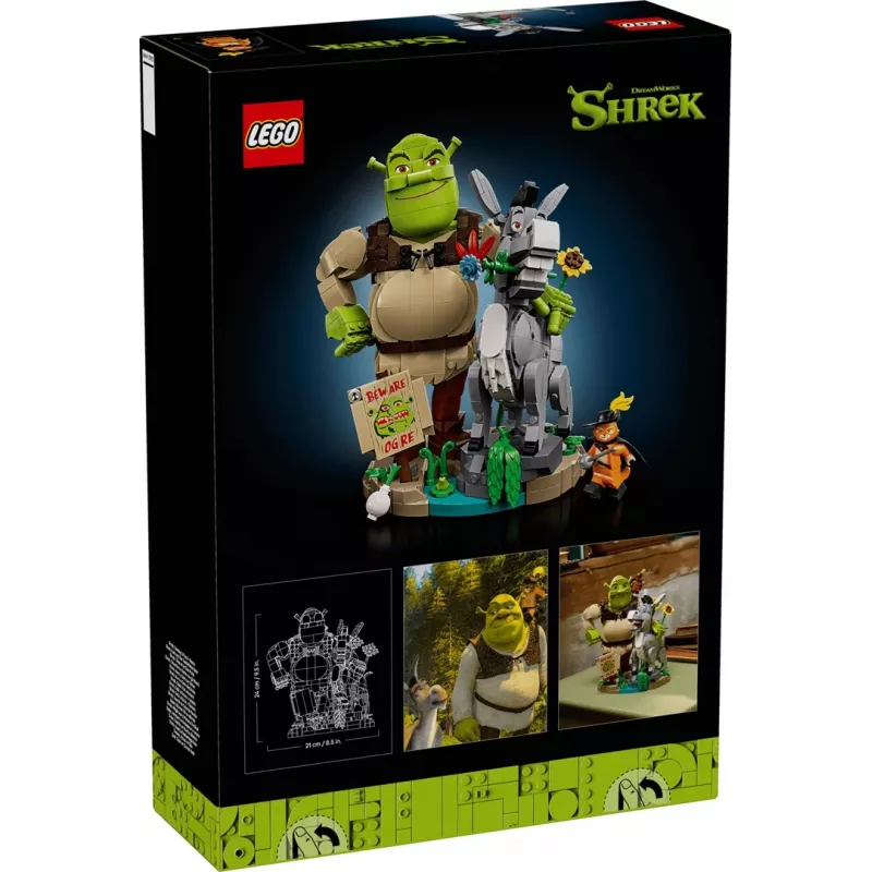 LEGO ICONS 72423 Shrek, Donkey and Puss in Boots