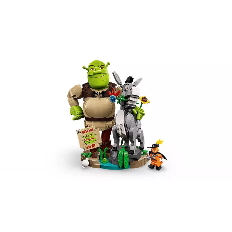 LEGO ICONS 72423 Shrek, Donkey and Puss in Boots