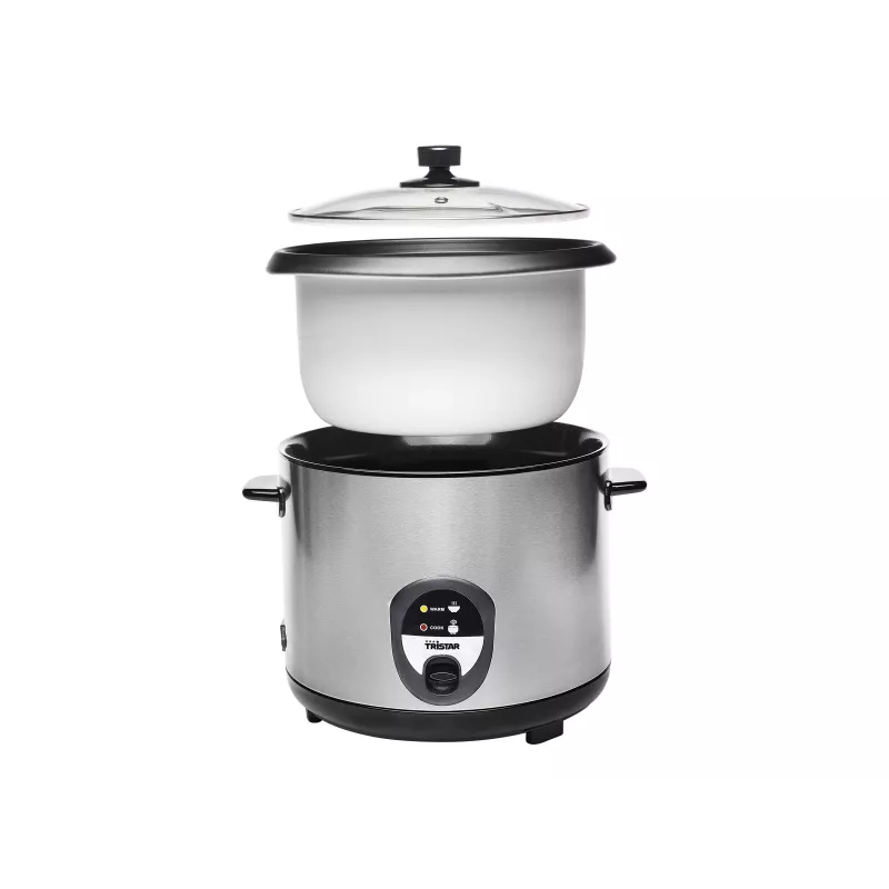 Tristar RK-6129 Rice Cooker 2.2 L Stainless Steel 900 W