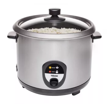 Tristar RK-6129 Rice Cooker 2.2 L Stainless Steel 900 W