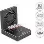 Delock USB 20 Gbps M.2 Docking Station for 4 x M.2 NVMe PCIe SSD with Clone and Erase Function