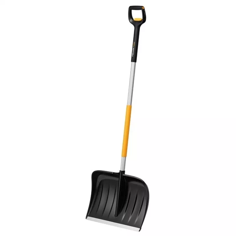 Fiskars 1057189 Snow Shovel Metal Black, Orange